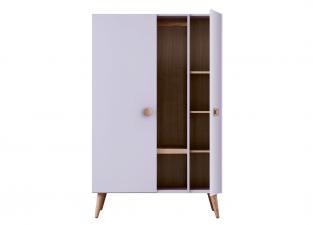 Battistella Woody Wardrobe with Shelves Unit