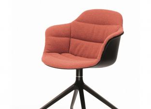 Bontempi Mood Dining/Desk Chair with Swivel Base