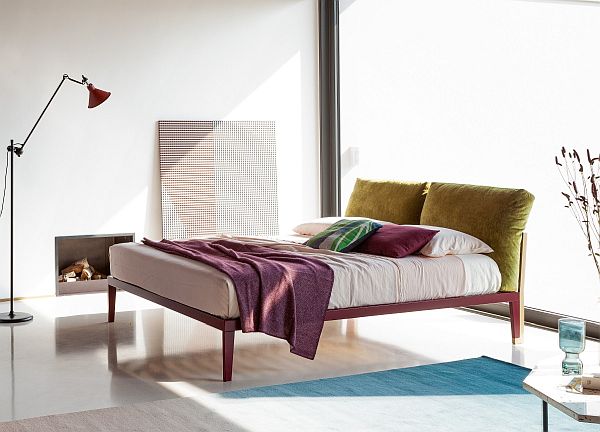 Bonaldo Moglie e Marito Bed with removable covers/easy clean fabrics