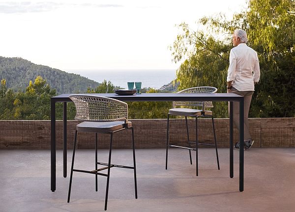 Tribu Illu Bar table - Outdoor Ofice