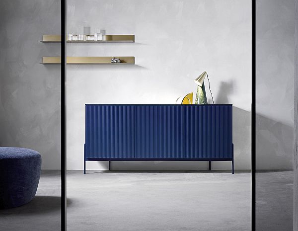 Colour blocking - Novamobili belt sideboard