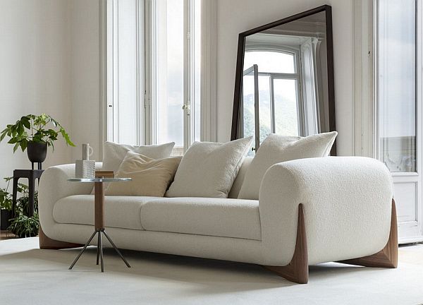 Porada Softbay Sofa - Modern Rustic