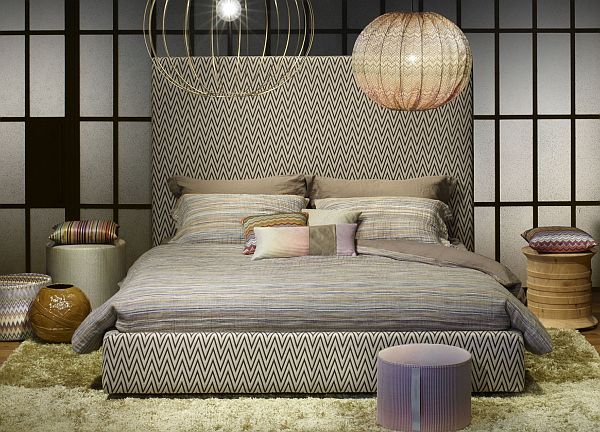 Luxury Beds - Missoni Home Screen High Bed