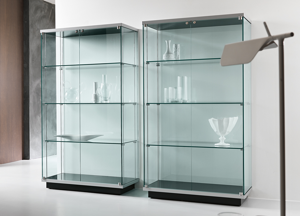 Tonelli Broadway One Glass Cabinet, Dining Room Display Cabinets Uk
