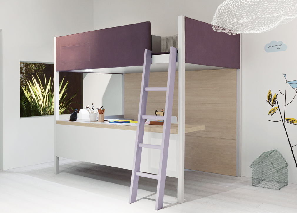 modern loft bed