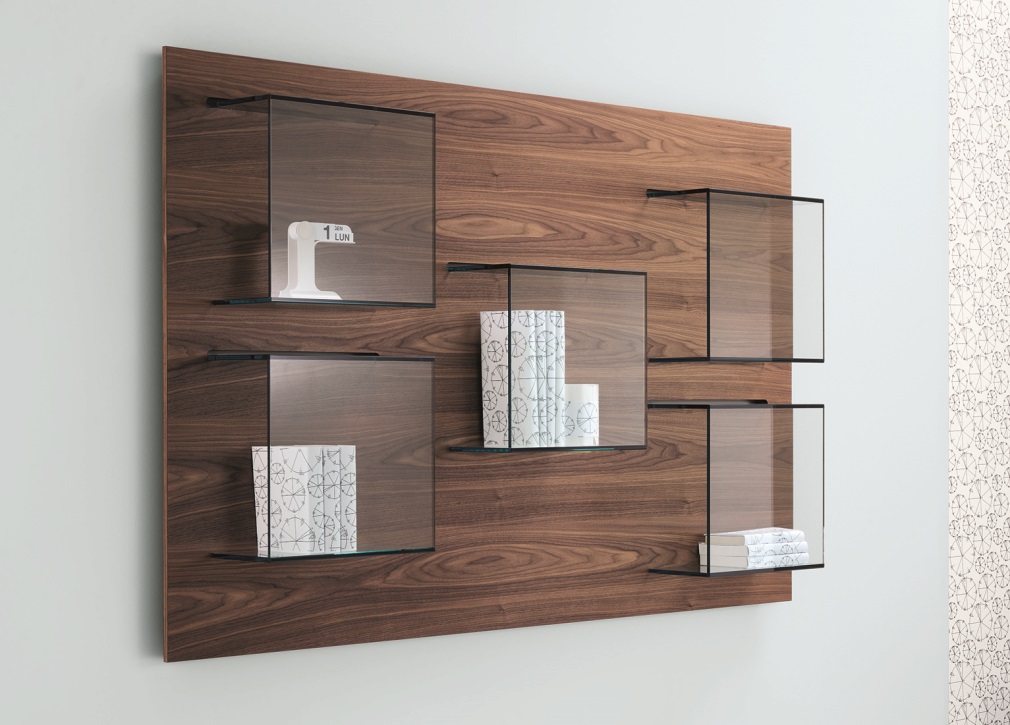 Walnut wall unit store