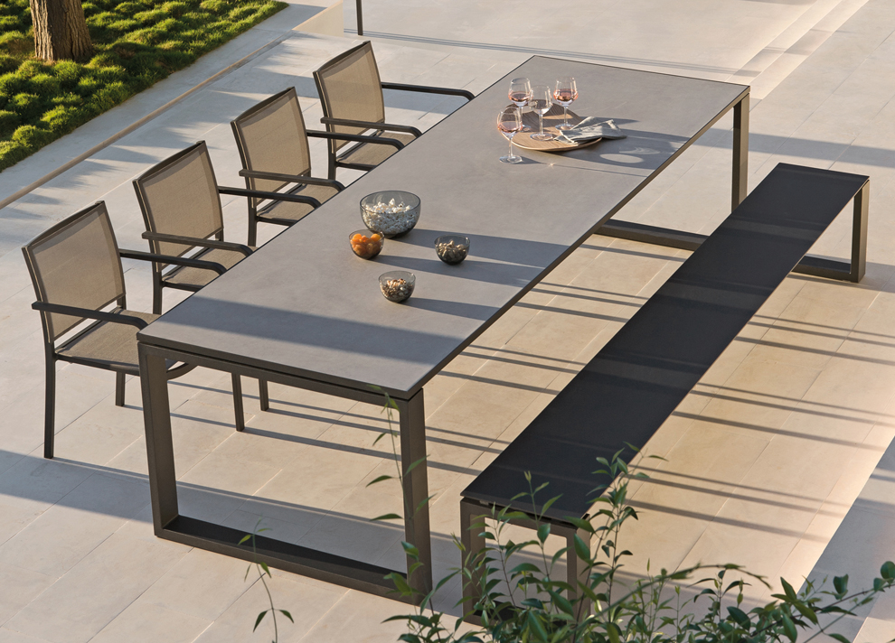 Manutti Fuse Garden Table Tables Modern Furniture - Garden Patio Tables Uk