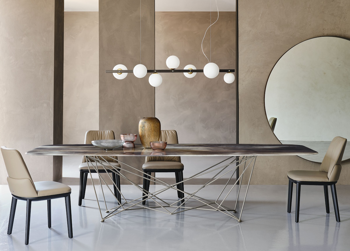 Cattelan Italia Gordon CrystalArt Table | Cattelan Italia Tables