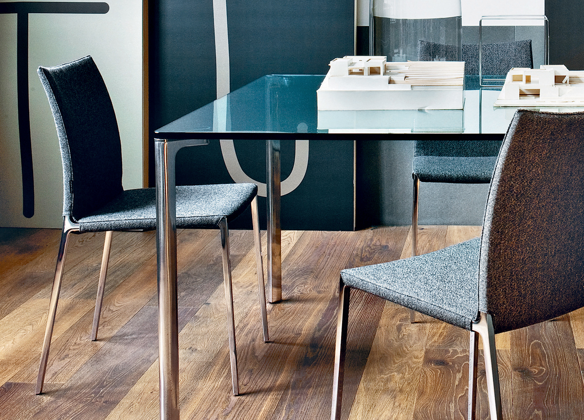 Black Garden Dining Table With Parasol Holey Donuts : Zanotta Lia Dining Chair | Zanotta Designer Furniture : Black garden dining table with parasol holey donuts.