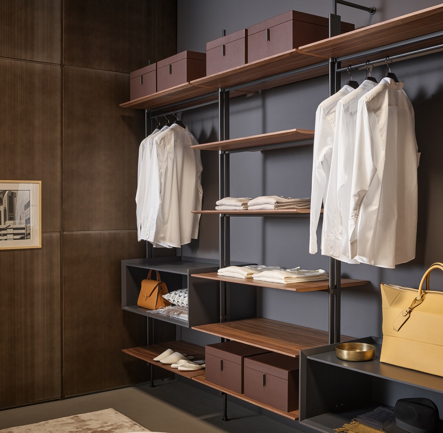 Closet Bag Shelves Design Ideas