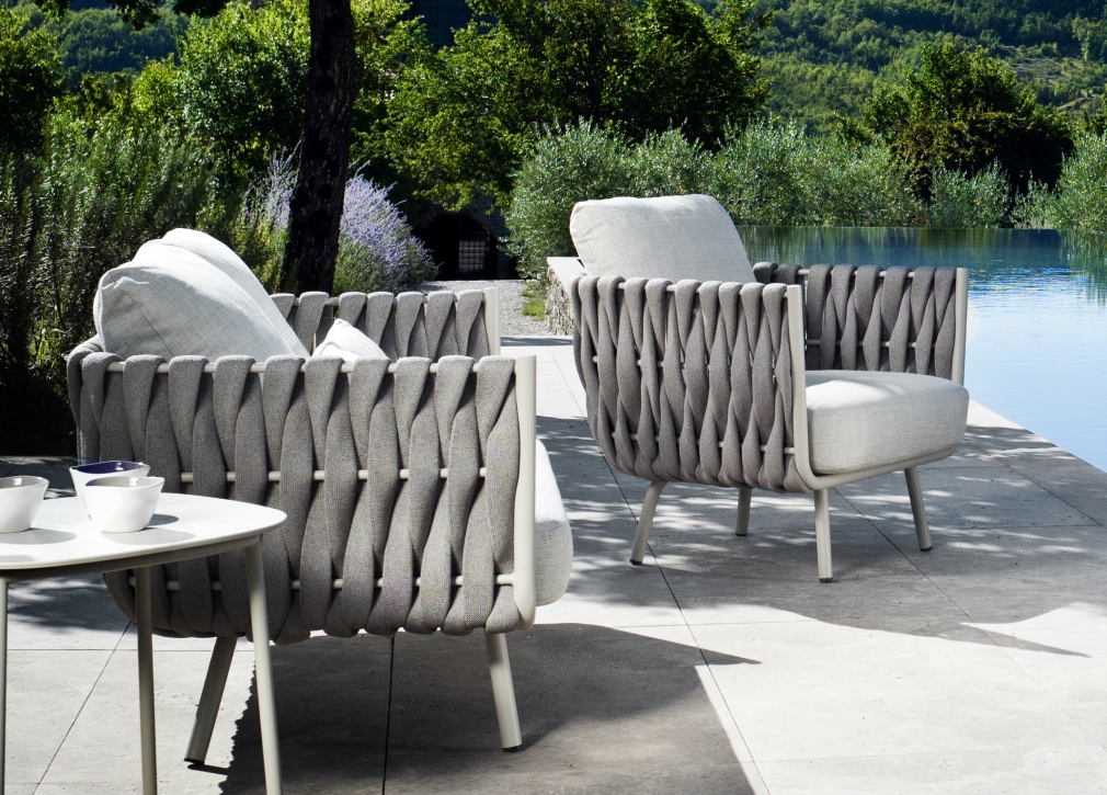 Tribu Tosca Garden Club Chair - Tribu Outdoor Furniture At Go Modern
