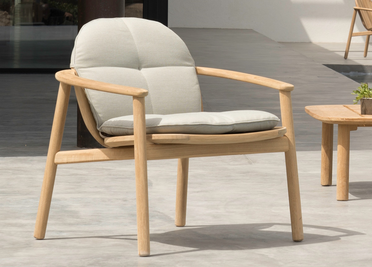 Easy discount chair teak