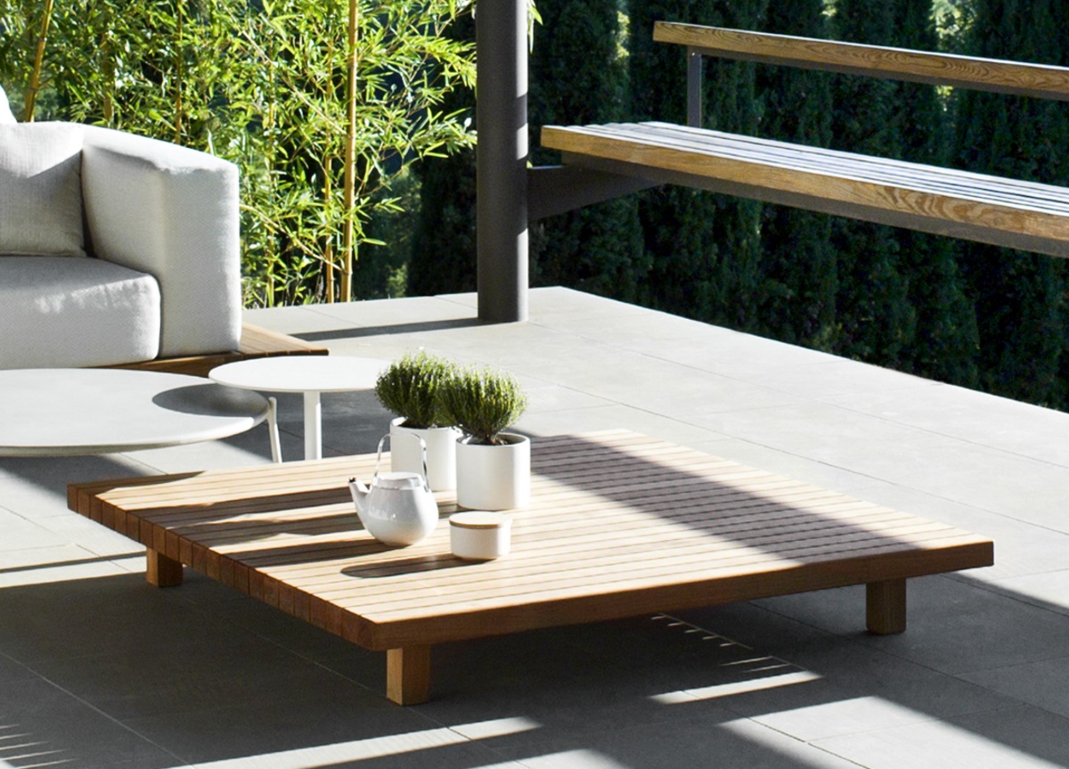 Tribu Vis A Vis Garden Coffee Table Tribu Outdoor Furniture At Go Modern Tribu Vis A Vis Garden Coffee Table Tribu Outdoor Furniture At Go Modern