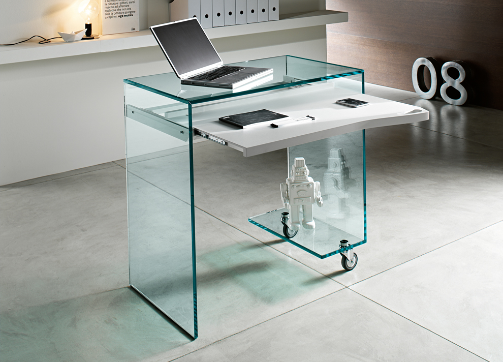Go Modern Ltd Home Office Furniture Tonelli Work Box Glass