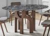Porada Augusto Round Dining Table in Marble
