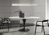 Sovet Italia Flute Oval Dining Table
