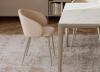 Bontempi Rebecca Dining Chair with Metal Legs