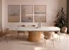 Bontempi Talos Barrel Top Extending Dining Table