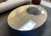 Glas Italia Nacre Coffee Table With Hole - Ex Display - Immediate Delivery