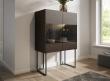 703 Glass Cupboard With Legs