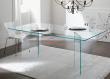 Tonelli Bacco Glass Dining Table