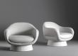 Bonaldo Boolean Armchair with Covered Base