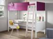 Battistella Camelot Loft Bed with Desk