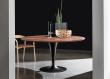 Sovet Italia Flute Wood Round Dining Table