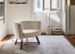 Gervasoni Gray Upholstered Armchair