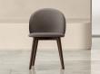 Bontempi Rebecca Dining Chair with Wood Legs