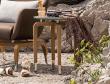 Smania Tahiti Teak Garden Side Table