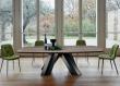 Bontempi Twist Barrel Top Dining Table