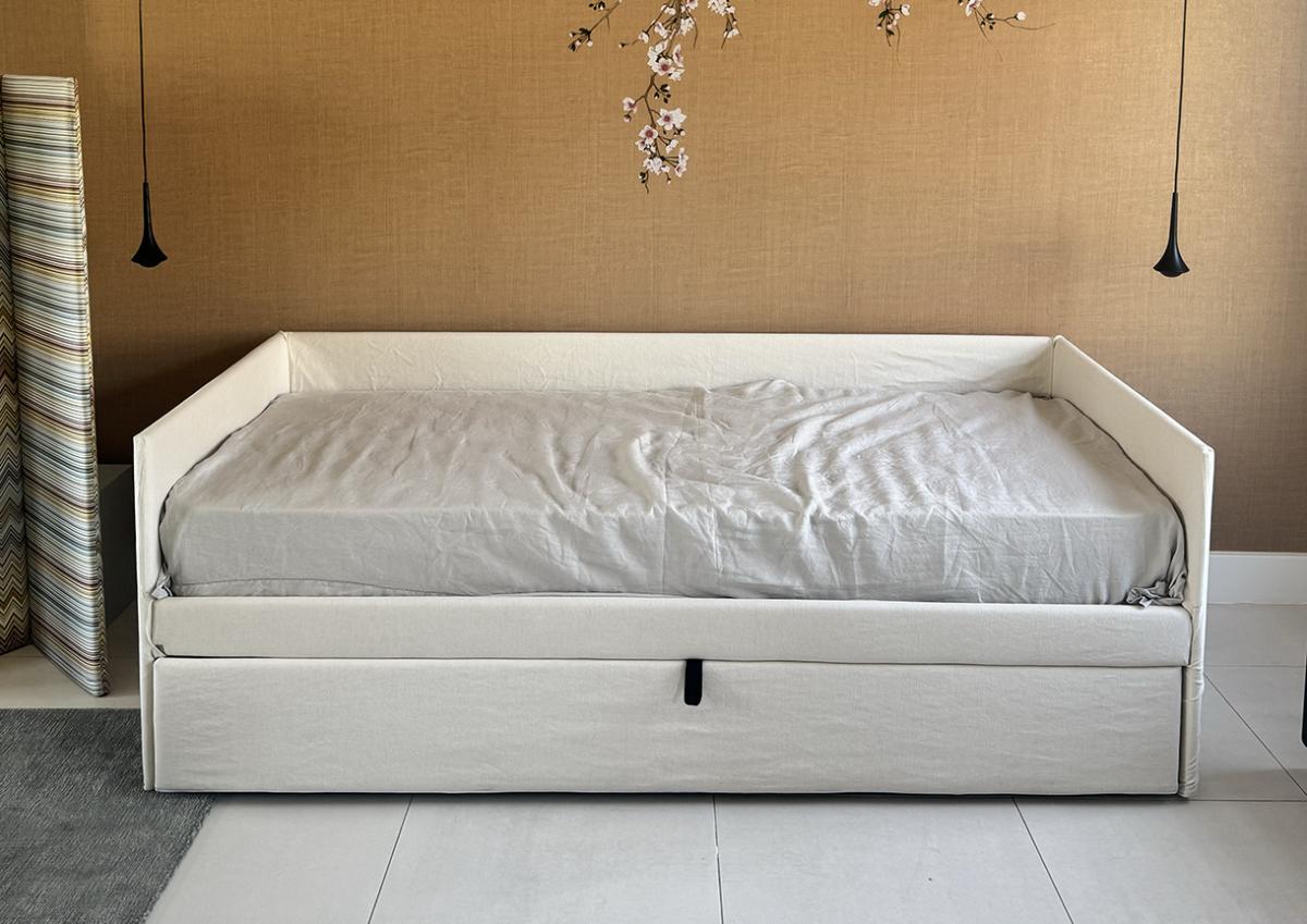 Battistella Single Bed With Second Bed & Mattresses - In Stock