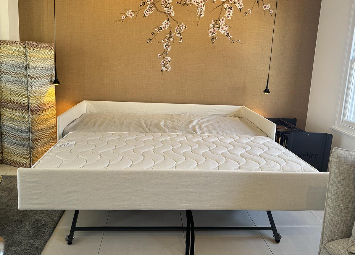 Battistella Single Bed With Second Bed & Mattresses - In Stock
