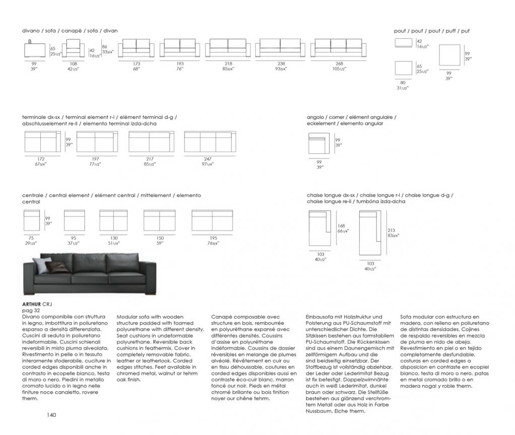 Jesse Arthur Sofa - Now Discontinued