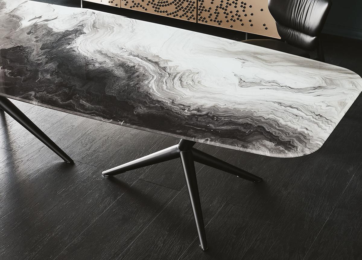 Cattelan Italia Atlantis CrystalArt Table