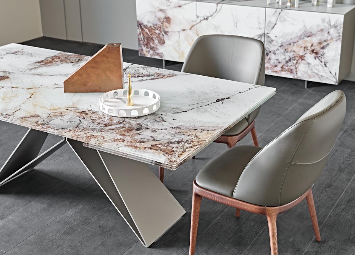 Cattelan Italia Premier CrystalArt Drive Table