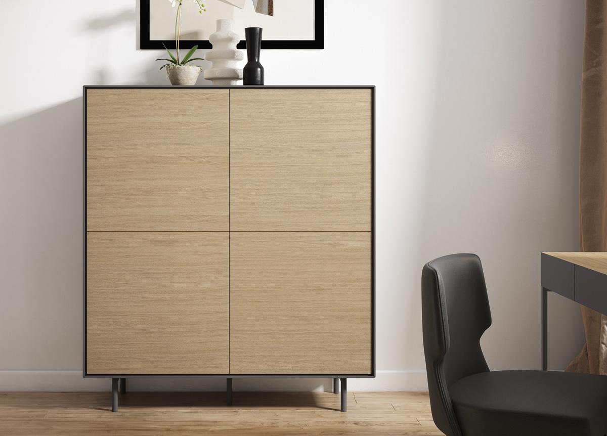 704 Four Door Cupboard