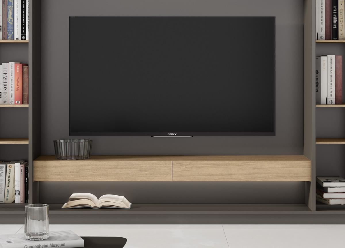 708 Bookcase & TV Unit