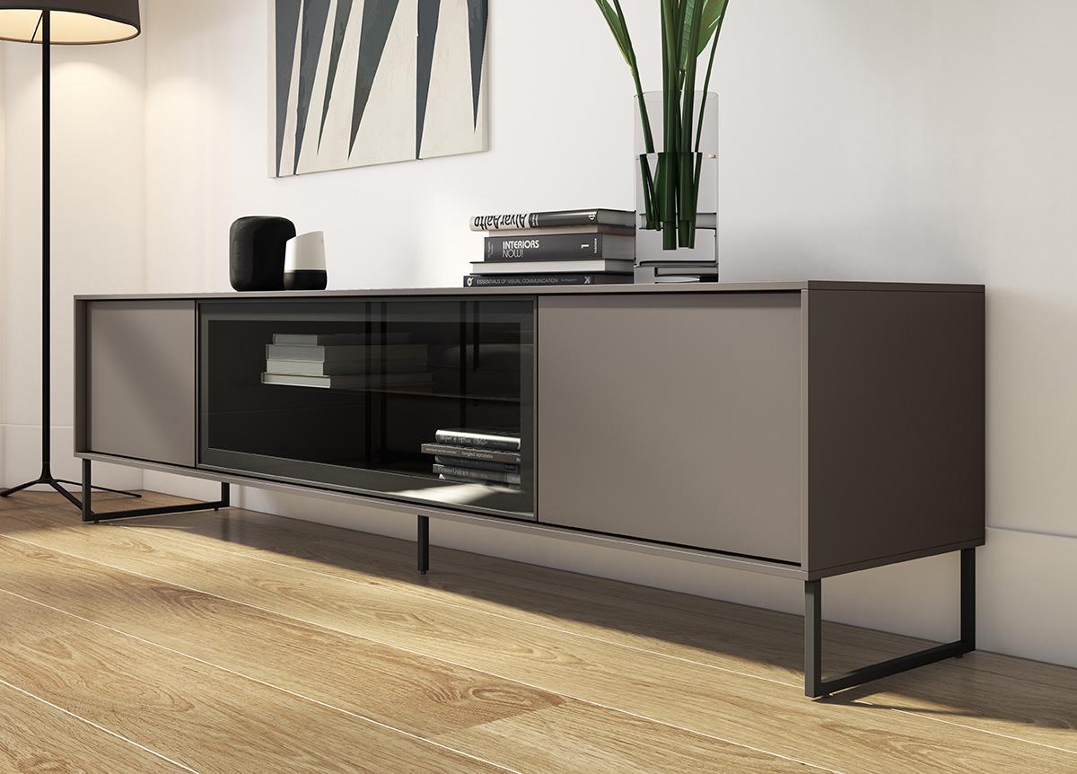 709 Glass Door Sideboard/TV Unit | Contemporary TV Units | Modern Furniture