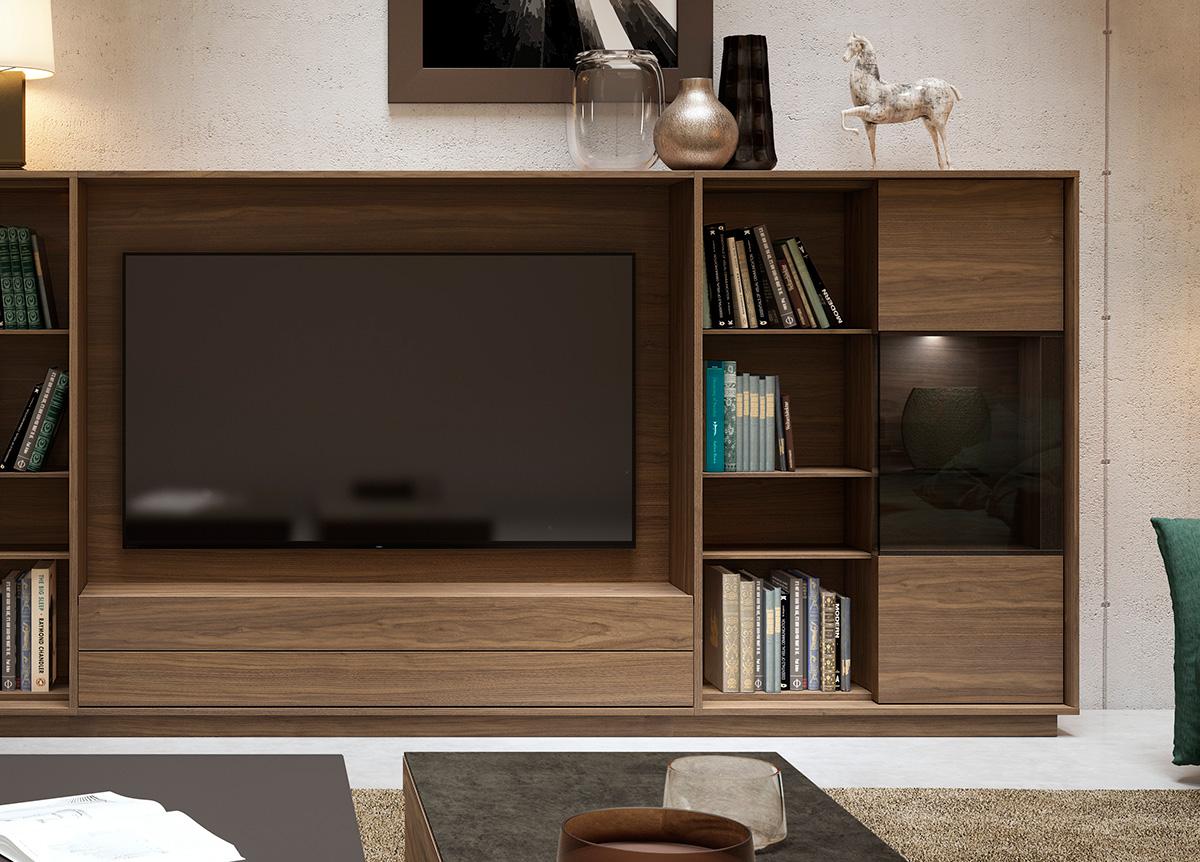 732 Bookcase & TV Unit