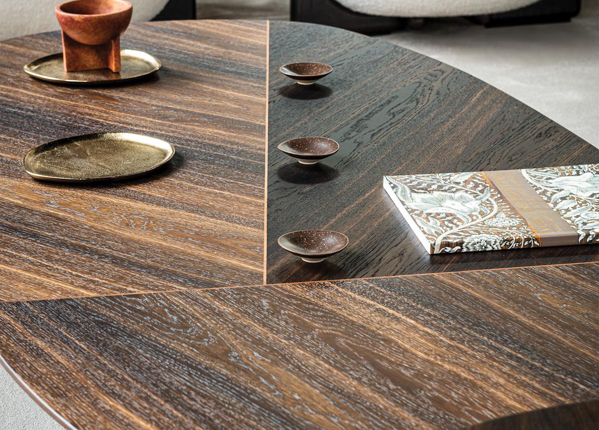 Cattelan Italia Adrian Wood Coffee Table