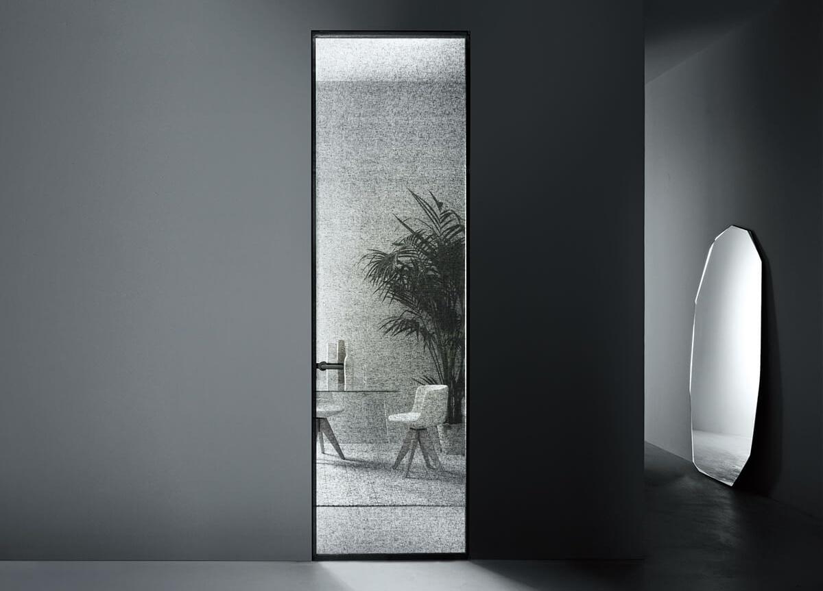 Glas Italia Aladin Swing Plain Glass Doors