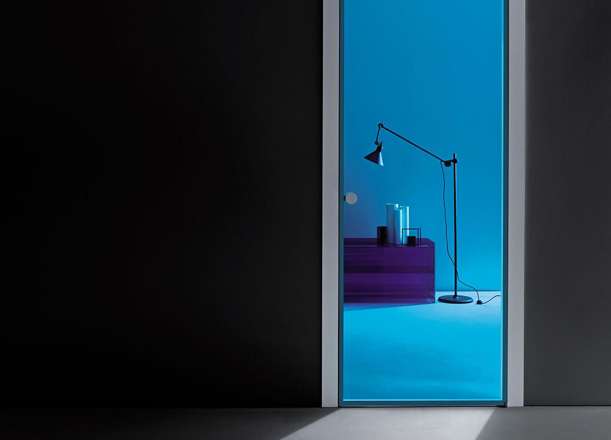 Glas Italia Aladin Swing Plain Glass Doors