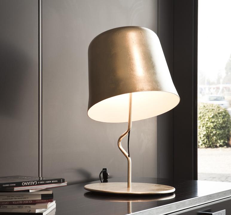 Contardi Agata Gold Leaf Table Lamp - Now Discontinued