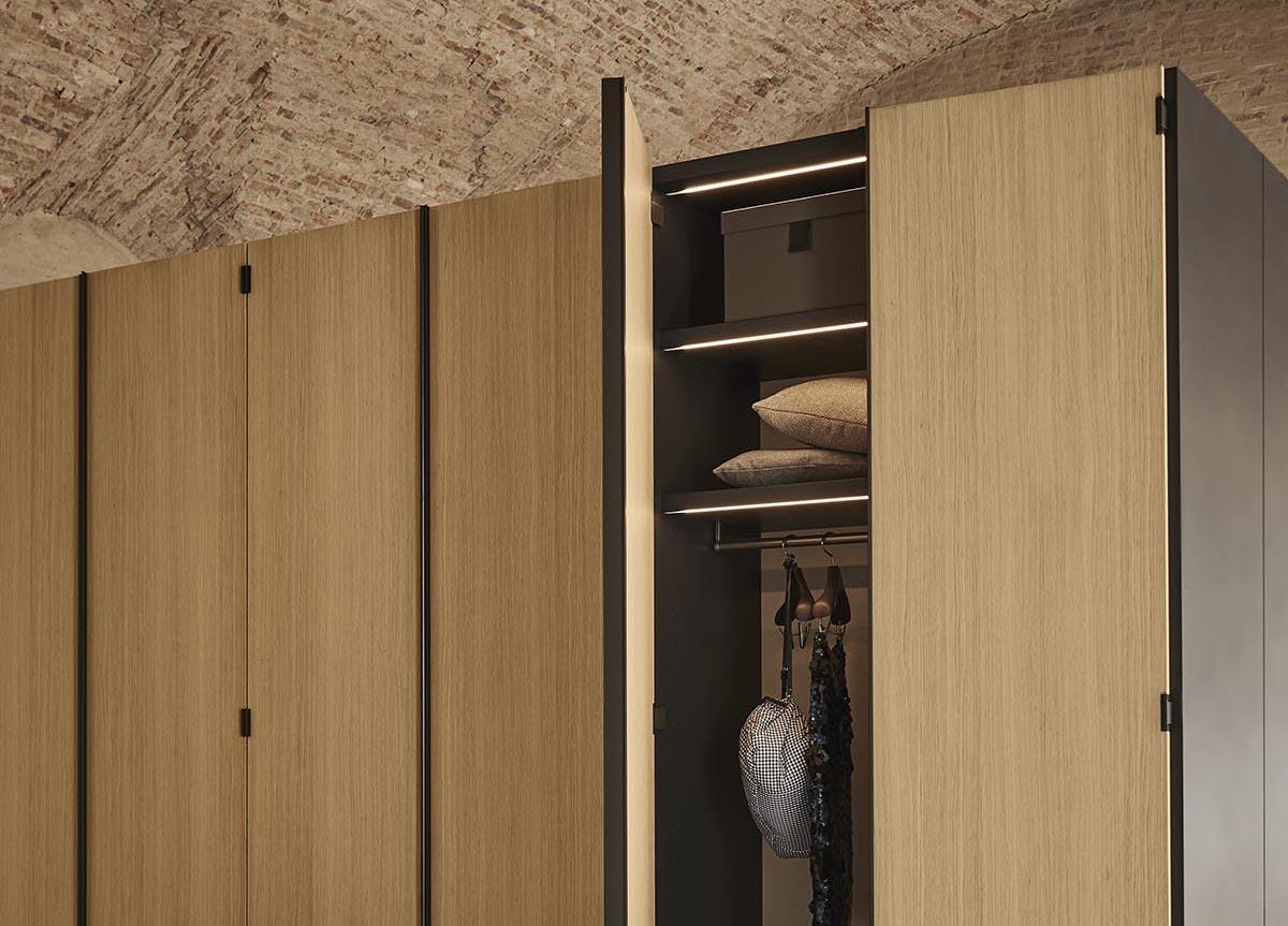 Pianca Amalfi Wardrobe With 180 Degree Hinges