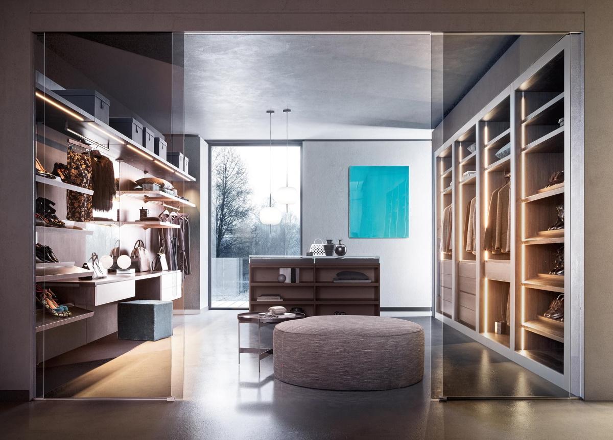 Pianca Island Up Walk In Wardrobe Unit