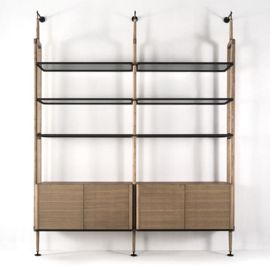 Porada Aria Modular Bookcase - Composition G