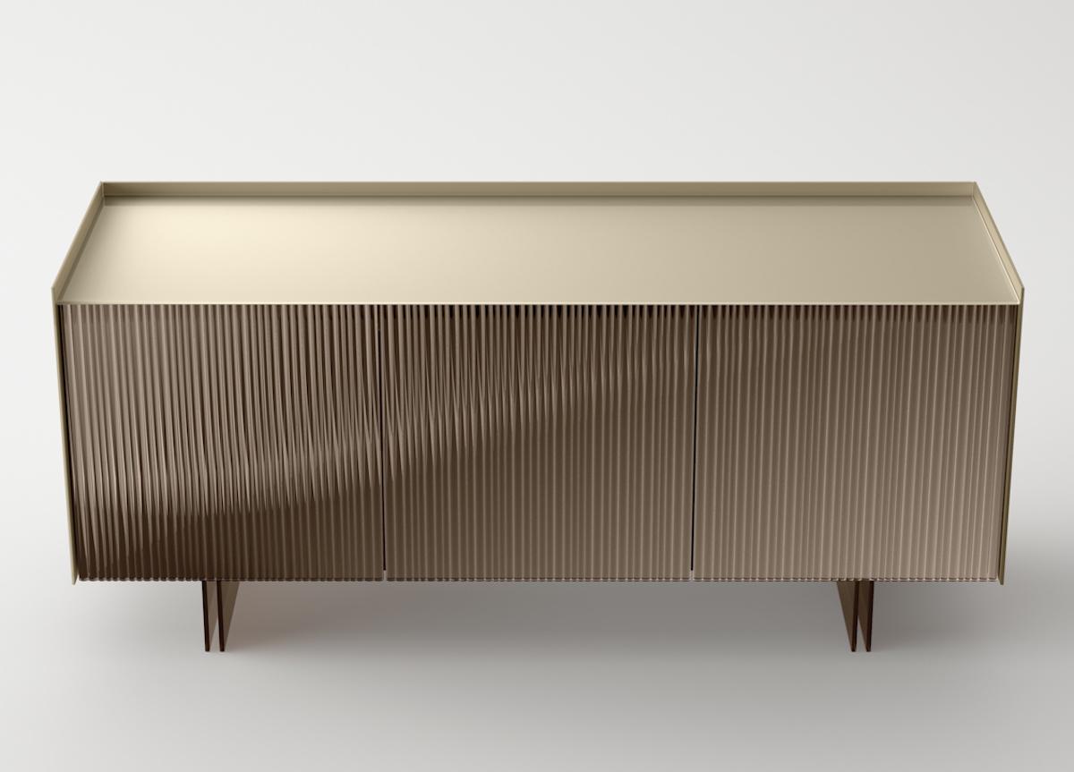 Tonelli Aterea Glass Sideboard