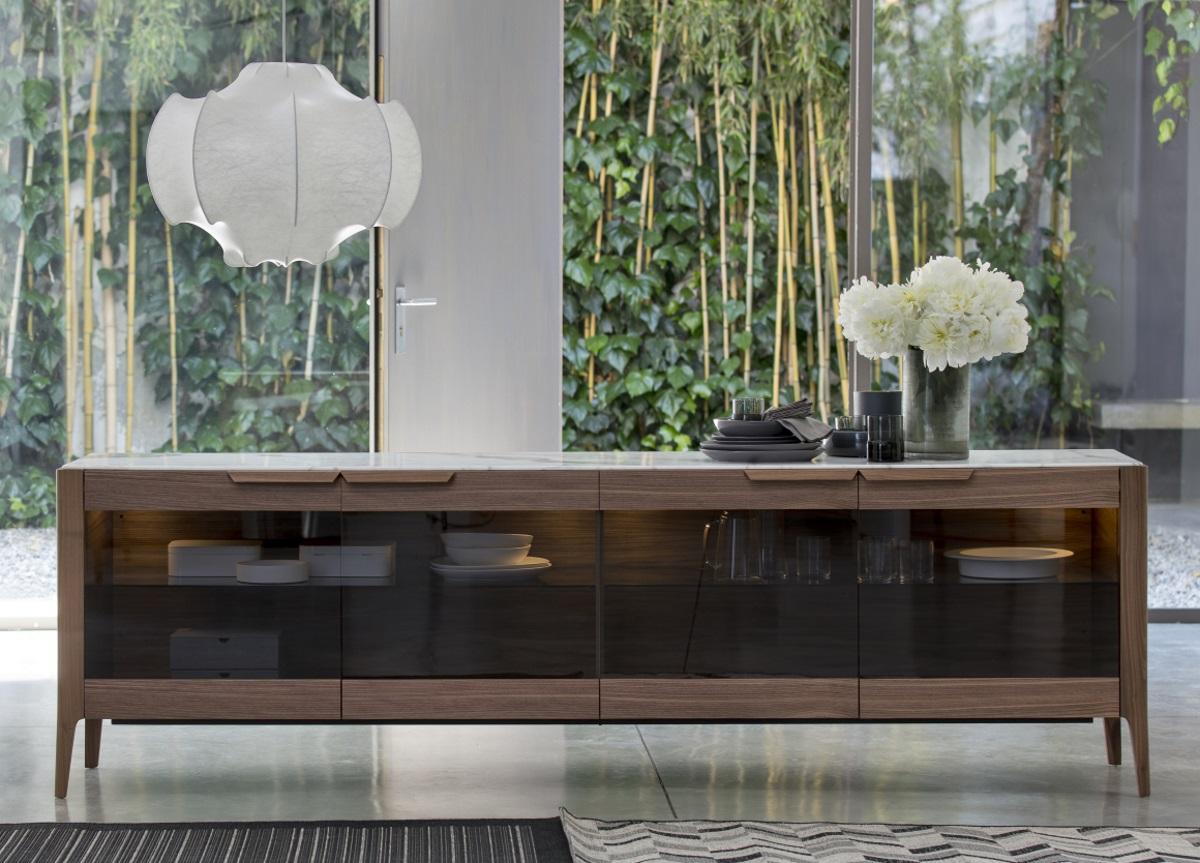 Glass sideboards deals
